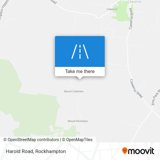 Harold Road map