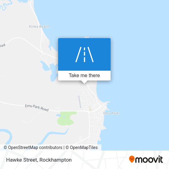 Hawke Street map
