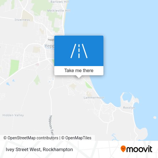 Ivey Street West map