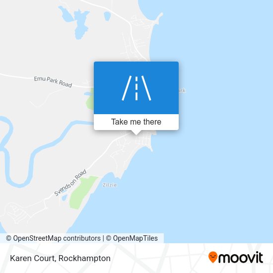 Karen Court map