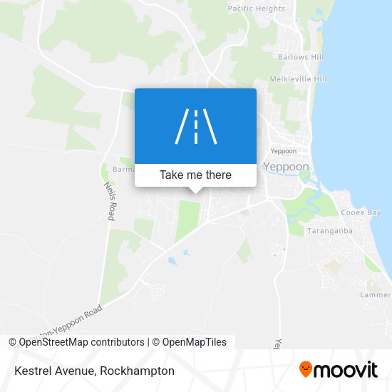 Kestrel Avenue map