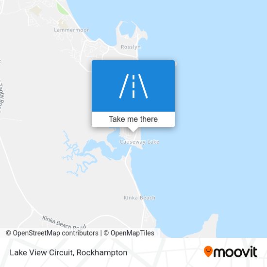 Lake View Circuit map