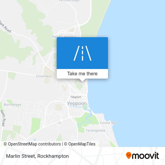 Marlin Street map