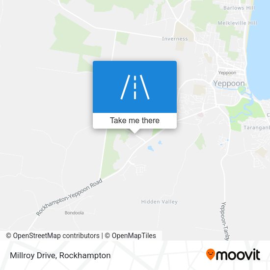 Millroy Drive map