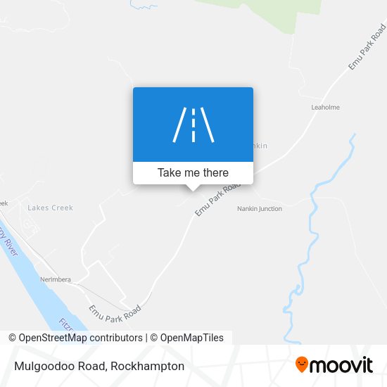 Mulgoodoo Road map