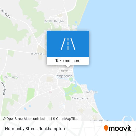 Normanby Street map