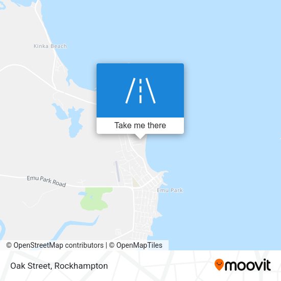 Oak Street map