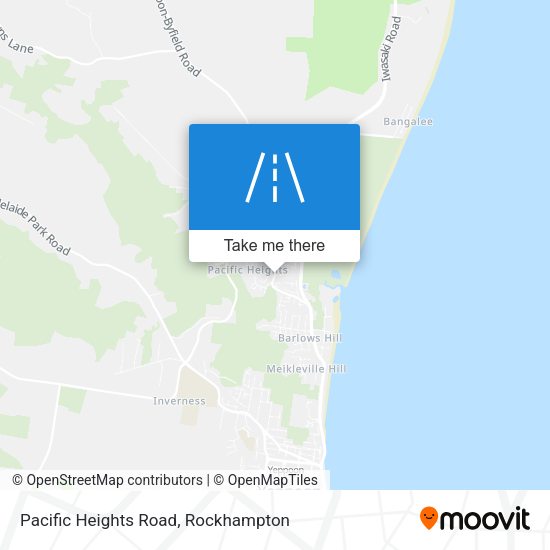 Pacific Heights Road map