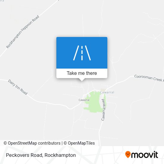 Peckovers Road map