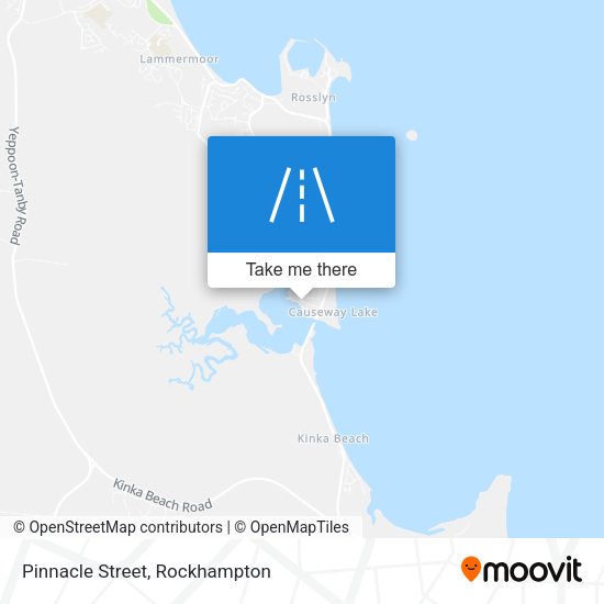 Pinnacle Street map