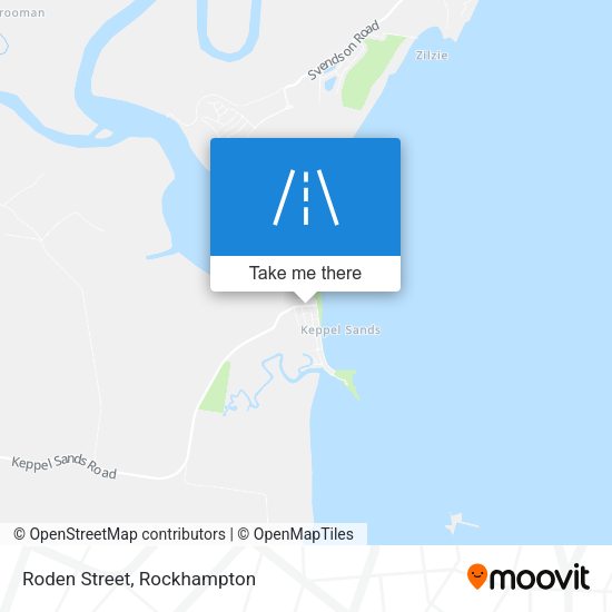 Roden Street map