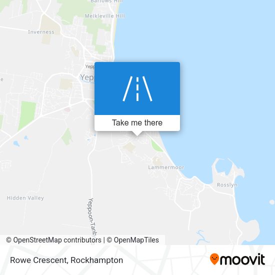 Rowe Crescent map