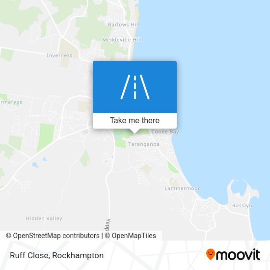 Ruff Close map