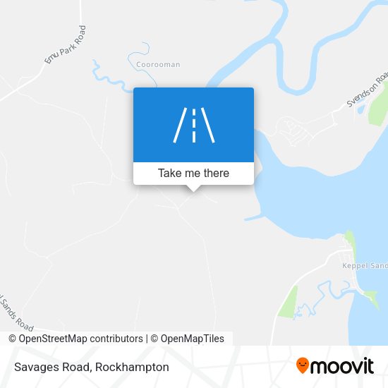 Savages Road map
