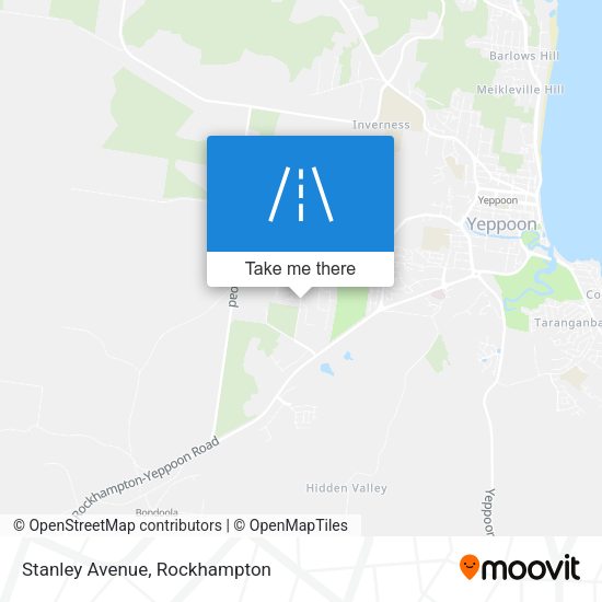 Stanley Avenue map