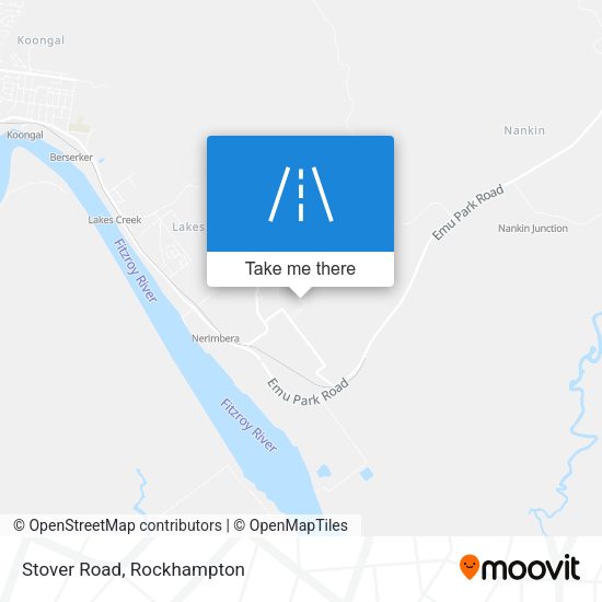 Stover Road map