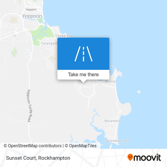 Sunset Court map
