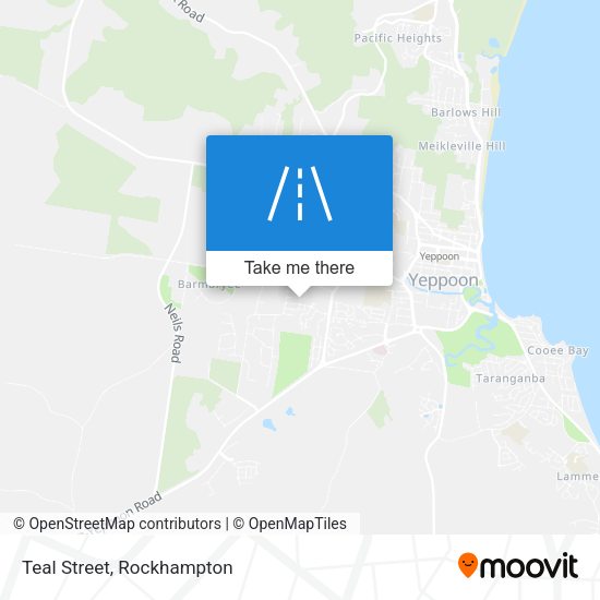 Teal Street map