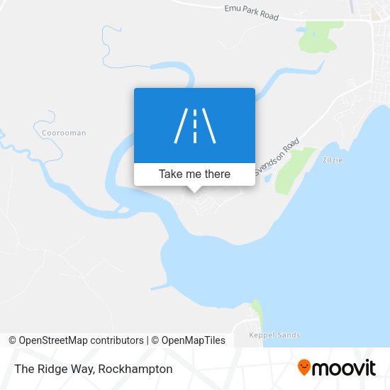 The Ridge Way map
