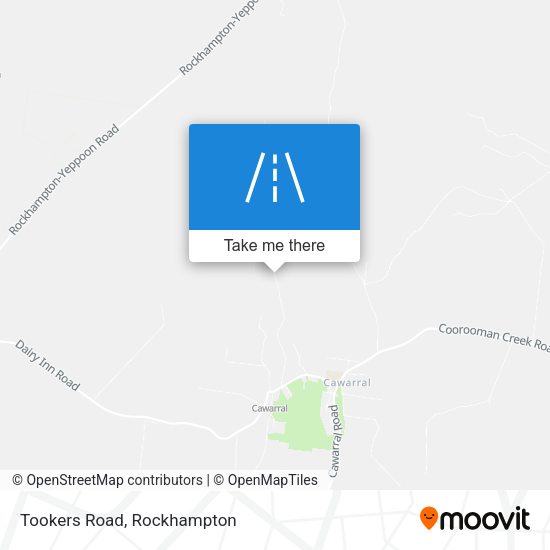 Tookers Road map