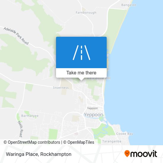 Waringa Place map