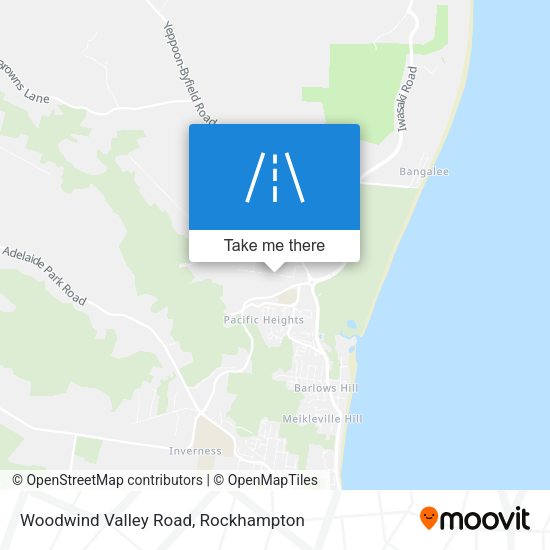 Woodwind Valley Road map