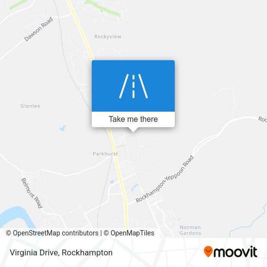 Virginia Drive map