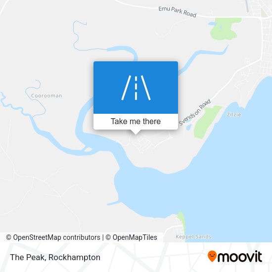 The Peak map