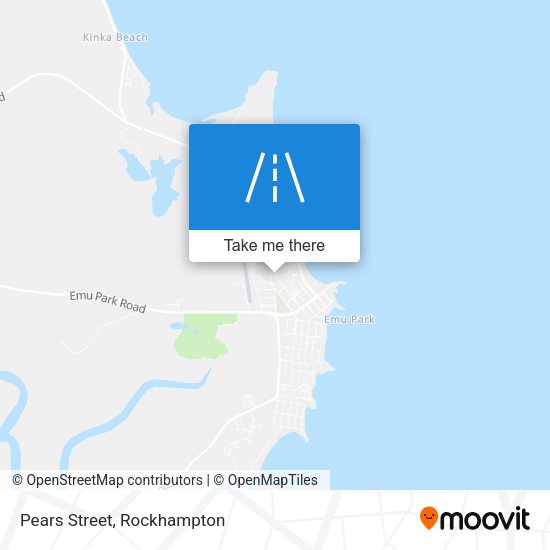 Pears Street map