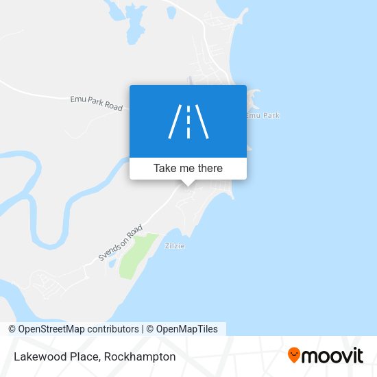 Lakewood Place map