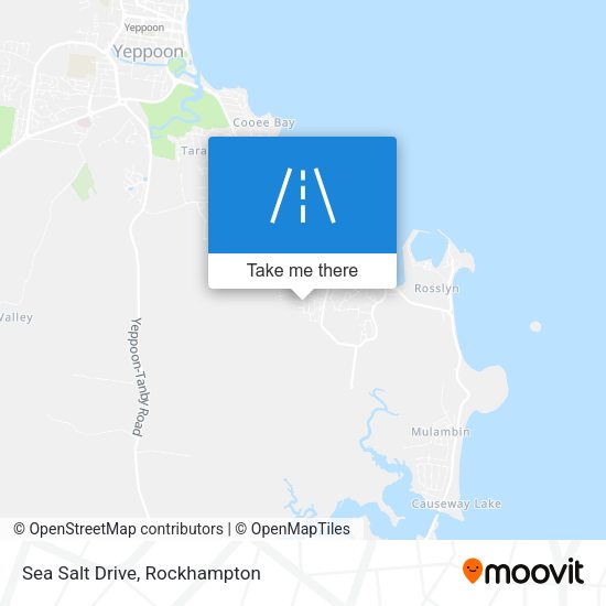 Sea Salt Drive map