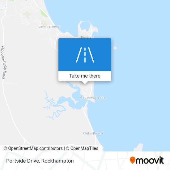 Portside Drive map