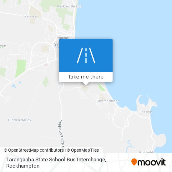 Taranganba State School Bus Interchange map