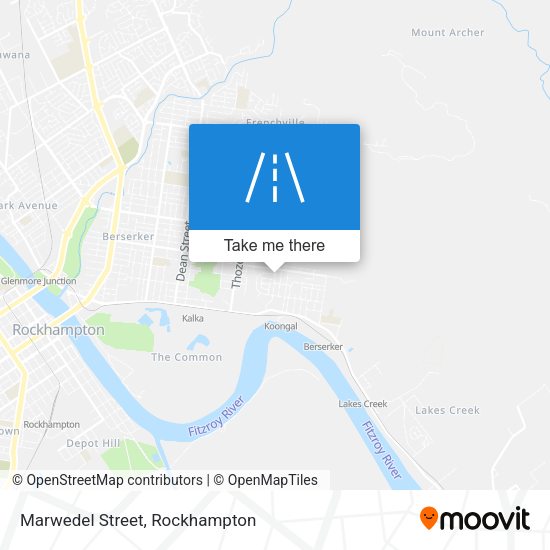 Marwedel Street map