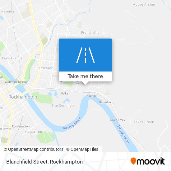 Blanchfield Street map