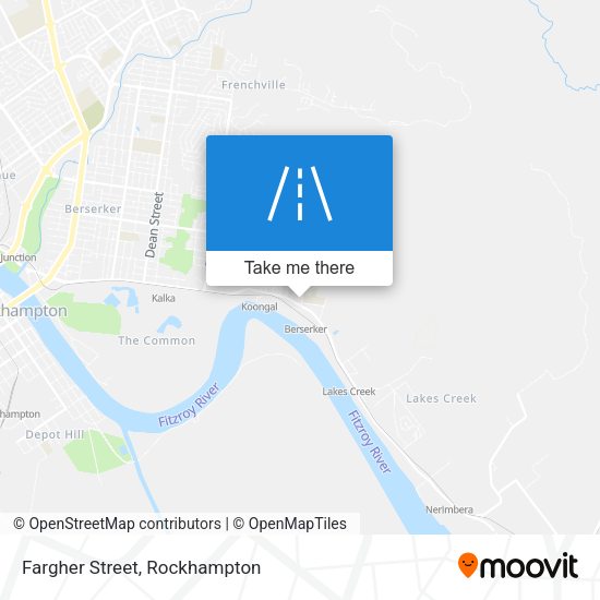 Fargher Street map