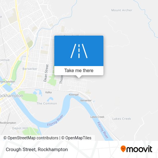 Crough Street map
