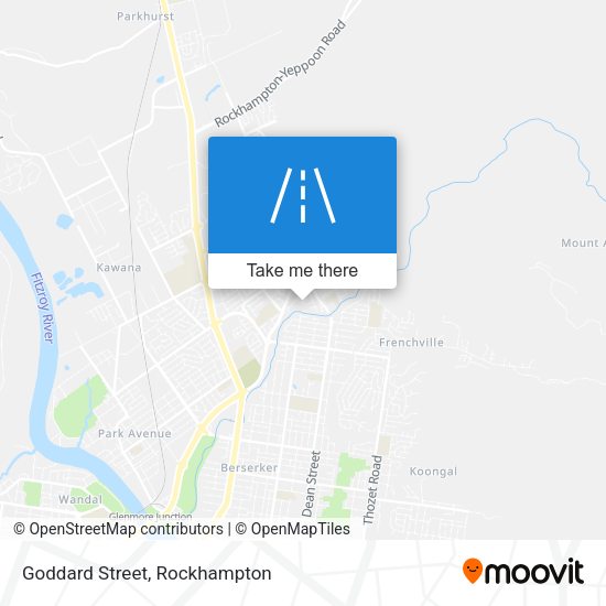 Goddard Street map
