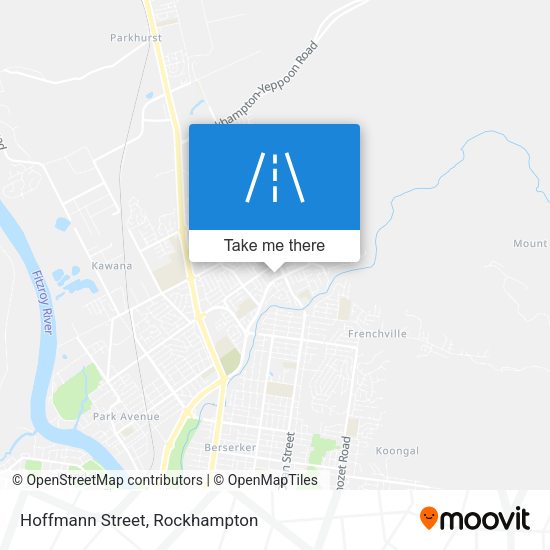 Hoffmann Street map