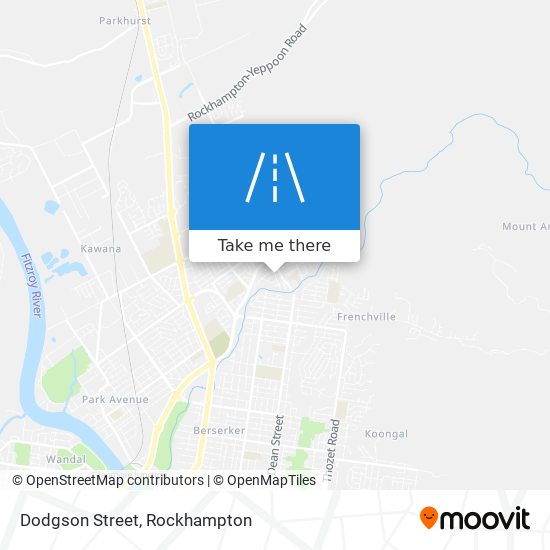 Dodgson Street map