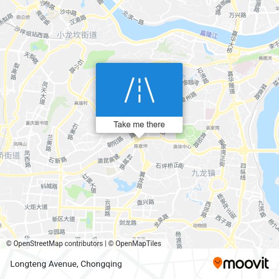 Longteng Avenue map