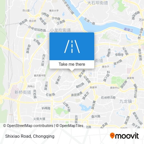 Shixiao Road map
