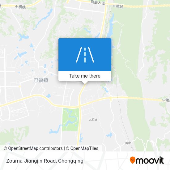 Zouma-Jiangjin Road map