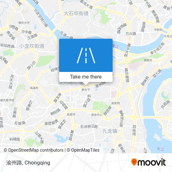 渝州路 map