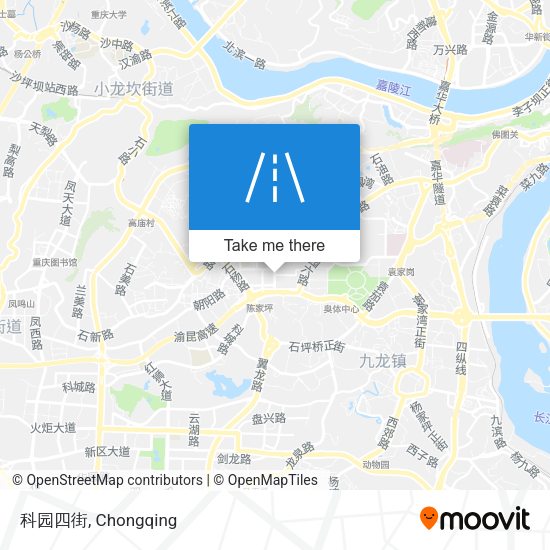 科园四街 map