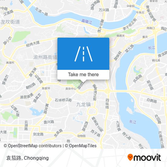 袁茄路 map