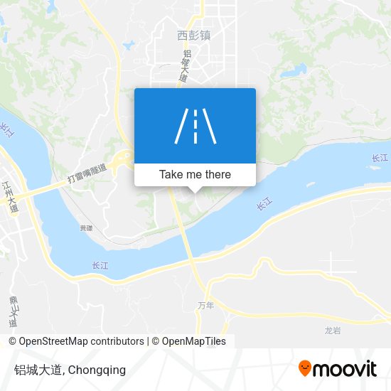 铝城大道 map