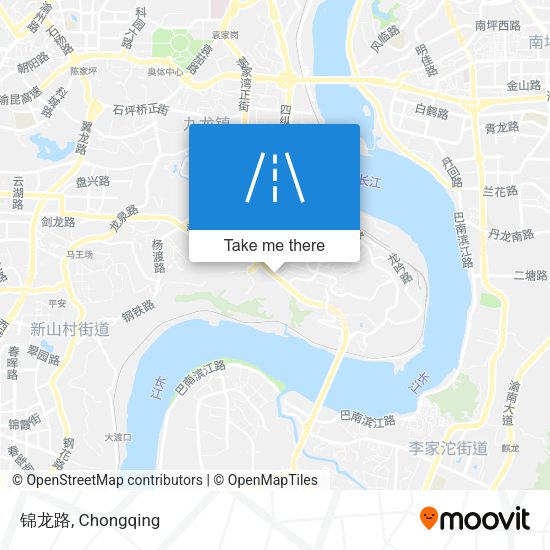 锦龙路 map