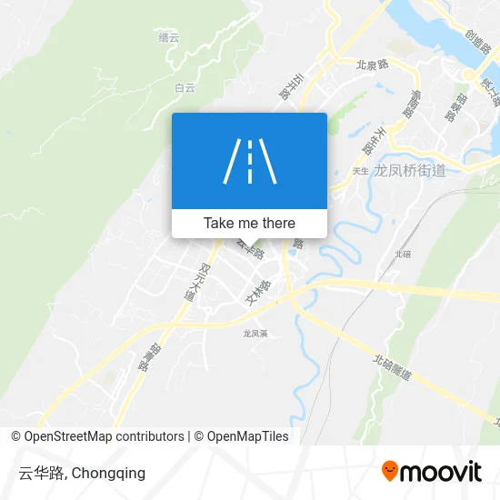 云华路 map