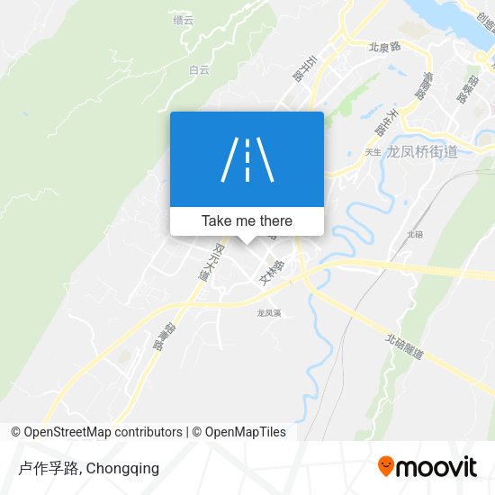 卢作孚路 map